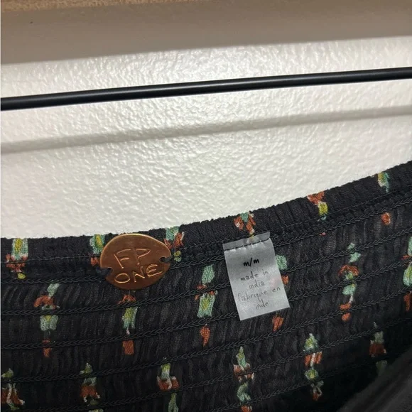 Free People FP One Blossom Mini Skort in Black - Size M - Picture 6 of 9